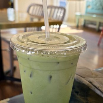 Monkey Business Cafe - Matcha Green Tea Latte - Sandwiches Near Me - Fullerton, California