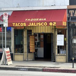 Tacos Jalisco - View of the storefront from the street
