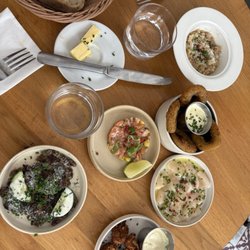 Les Petites Bouchées - Beautiful spread, we had 6 tapas style dishes.... and enjoyed all of it!