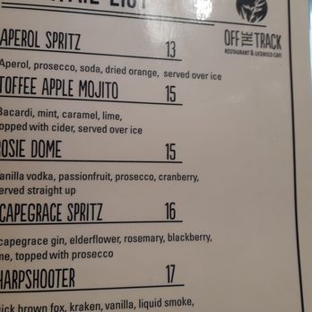 Off The Track - Breakfast & Brunch Near Me - Havelock North, AUK