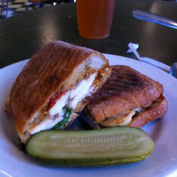 The Model Bakery - Chicken, pesto, and sun-dried tomato panini - Bakeries Near Me - Saint Helena, California