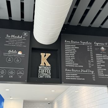 Kona Reserve Coffee - Menu - Coffee & Tea Near Me - Houston, Texas Kona Reserve Coffee - Menu - Coffee & Tea Near Me - Houston, Texas