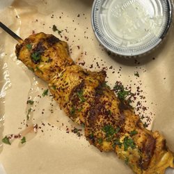 Sahara Mediterranean Food - 1 lb. Chicken Kabob Skewer