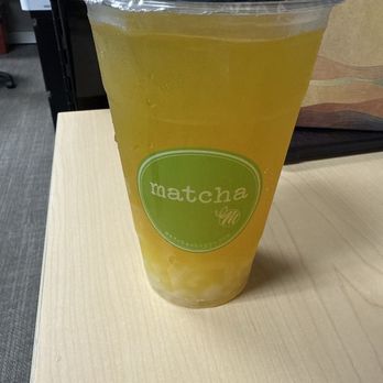Matcha - Mango Green Tea - Coffee & Tea Near Me - San Clemente, California Matcha - Mango Green Tea - Coffee & Tea Near Me - San Clemente, California