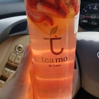 Teamo Tea Cafe - Lemon and strawberry fruit tea - Desserts Near Me - Sandy Springs, Georgia Teamo Tea Cafe - Lemon and strawberry fruit tea - Desserts Near Me - Sandy Springs, Georgia