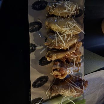 Taps & Corks - Garlic Parm Wings - New American Near Me - Davenport, Florida Taps & Corks - Garlic Parm Wings - New American Near Me - Davenport, Florida