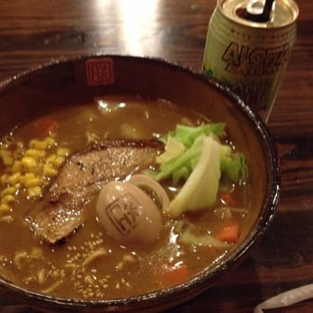 Ramen Jin - Curry ramen and my favorite drink from Hawaii. - Ramen Near Me - Houston, Texas
