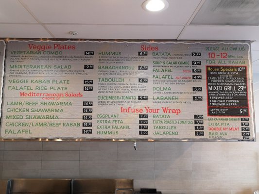 Menu photo 4 Falafel Tazah San Carlos, CA
