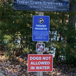 Carvins Cove Boat Landing - Signs.