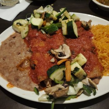 Mi Cocina - Vegan enchiladas with sauteed vegetables! - Mexican Near Me - Dallas, Texas Mi Cocina - Vegan enchiladas with sauteed vegetables! - Mexican Near Me - Dallas, Texas