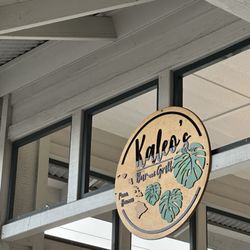 Kaleo's Bar and Grill - Outside sign