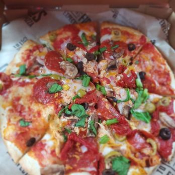 PYRO'S Fire Fresh Pizza - Post race munchies! - Salad Near Me - Memphis, Tennessee