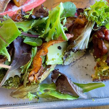 Kountry Style Kitchen Restaurant - Avocado Bacon Bagel - I ate a bite before taking the pic - Breakfast & Brunch Near Me - Ewa Beach, Hawaii