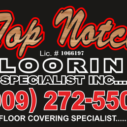 Exterior outside entrance of Top Notch Flooring Specialist - CALL FOR A FREE ESTIMATE Exterior outside entrance of Top Notch Flooring Specialist - CALL FOR A FREE ESTIMATE