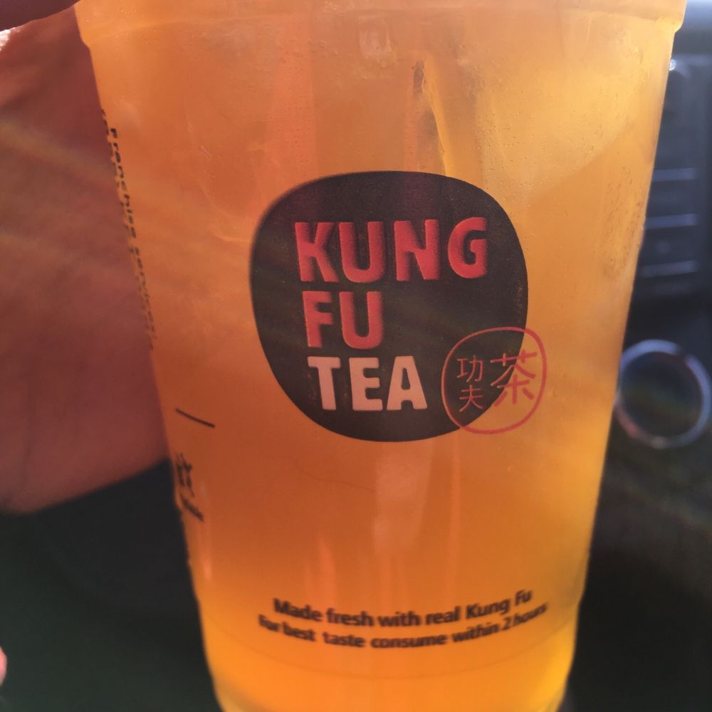 Kung Fu Tea - Passion fruit green tea. Low sugar! Yum! - Coffee & Tea Near Me - Denver, Colorado Kung Fu Tea - Passion fruit green tea. Low sugar! Yum! - Coffee & Tea Near Me - Denver, Colorado