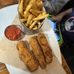 Kids 3 Piece Chicken Tenders with Fries