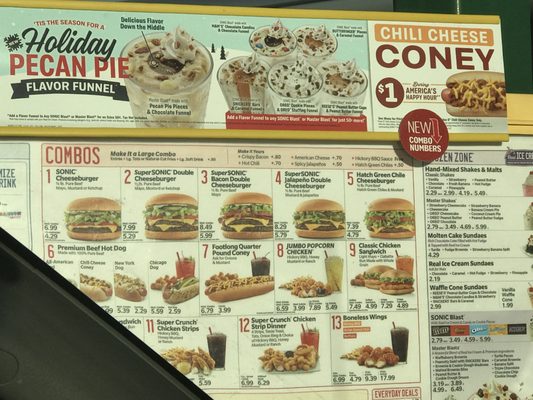 Menu photo 1 Sonic Drive-In Flagstaff, AZ Menu photo 1 Sonic Drive-In Flagstaff, AZ