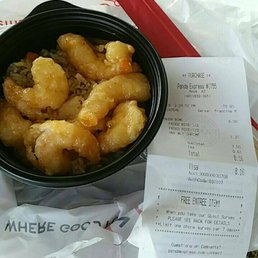 This Panda Express shouldn't be a $ fast food store.