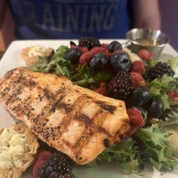 Blade & Bone - Seasonal fruit salad with grilled salmon - Sandwiches Near Me - Grand Junction, Colorado