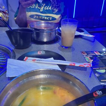 KPOT Korean BBQ & Hot Pot - My hot pot base - Seafood Near Me - Baton Rogue, Louisiana