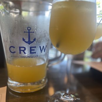 CREW Ogunquit - Pitcher of mimosa - Seafood Near Me - Ogunquit, Maine
