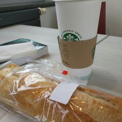 Rendez-Vous Cafe - Chai latte and tuna.