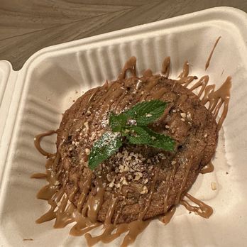 Pure & Natural - Chocolate chip coconut cookie! Made fresh to order. - Salad Near Me - Miramar, Puerto Rico Pure & Natural - Chocolate chip coconut cookie! Made fresh to order. - Salad Near Me - Miramar, Puerto Rico