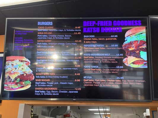 Menu photo 3 Katsu Burger Seattle, WA Menu photo 3 Katsu Burger Seattle, WA