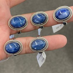 Silver Cove - Kyanite Rings