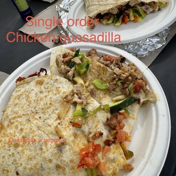 El Camión - Quesadilla x roasted veg - Food Trucks Near Me - Seattle, Washington