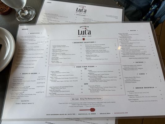 Menu photo 3 Osteria LuCa Huntsville, AL Menu photo 3 Osteria LuCa Huntsville, AL