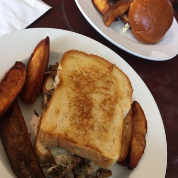 Dad's Diner - Top: BBQ Pulled Pork Bottom: Texas Philly - Breakfast & Brunch Near Me - Anacortes, Washington