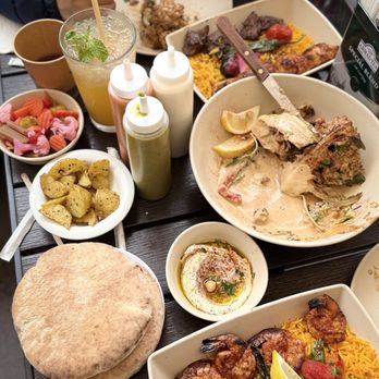 Mazra - BBQ KEBAB PACK, beef, shrimp, chicken - Middle Eastern Near Me - San Bruno, California