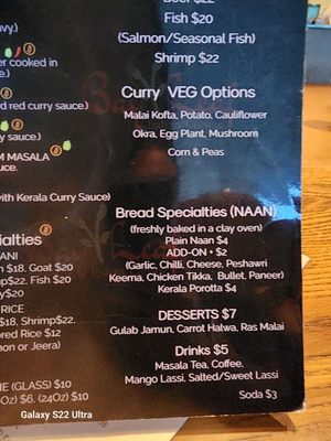 Menu photo 4 Bay Leaf Osprey Osprey, FL