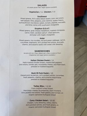 Menu photo 2 Art's Savannah, GA