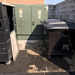WeClean Services - Commercial cleaning - power washing of condo  restaurant area dumpster