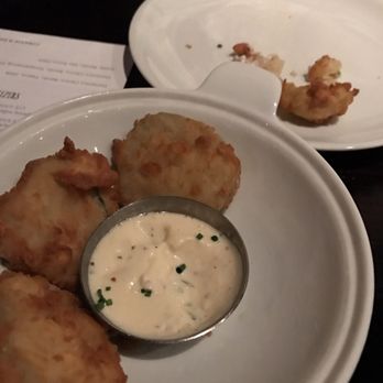 Evangeline - Fried pickles. Interesting. Waiter recommended. - Cajun/Creole Near Me - Calistoga, California