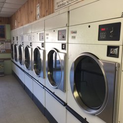 Coin Laundry - Row of dryers, $0.50/10 minutes