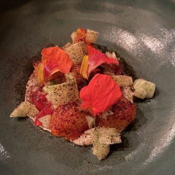 Coquine - Summer tomato and watermelon salad - New American Near Me - Portland, Oregon