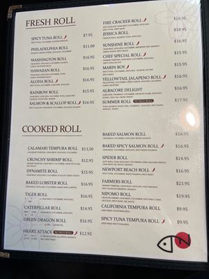 Menu photo 5 Nipomo Sushi Nipomo, CA