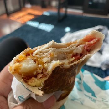 Taco Bell - This is what a grande steak with extra steak and bacon looks like apparently.. - Fast Food Near Me - Brownsburg, Indiana
