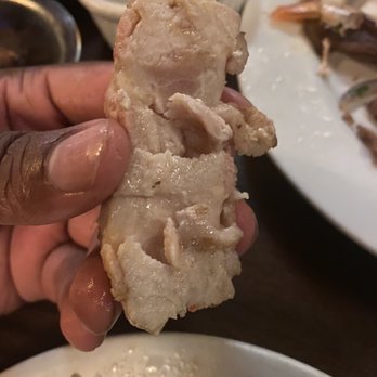Texas de Brazil - Columbus - Raw Chicken Breast wrapped in Bacon - Brazilian Near Me - Columbus, Ohio