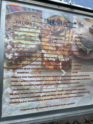 Menu photo 1 El Chicano Arlington, VA