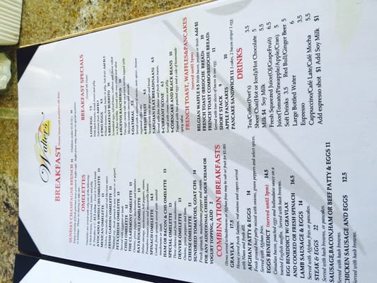 Menu photo 8 Walter's Restaurant Claremont, CA Menu photo 8 Walter's Restaurant Claremont, CA