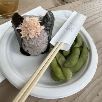 Behind the Museum Cafe - Salmon onigiri - Japanese Near Me - Portland, Oregon Behind the Museum Cafe - Salmon onigiri - Japanese Near Me - Portland, Oregon