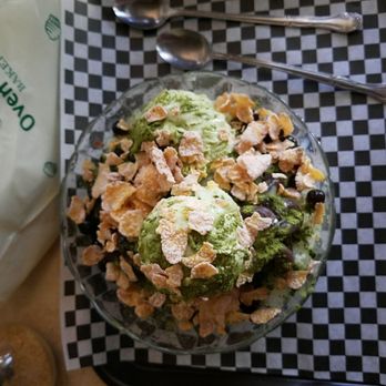 Sumi's Cakery - Our green tea shaved ice. 5 stars! - Bakeries Near Me - Pittsburgh, Pennsylvania
