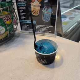 Cookie Monster in a cup Cookie Monster in a cup