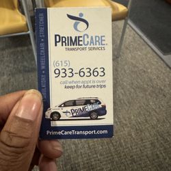 PrimeCare Transport Nashville - Me sitting in the waiting room at my Wife's appointment leaving this review!!