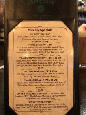 Menu photo 6 The Blarney Stone Pub - Sioux Falls Sioux Falls, SD