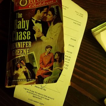The Cellar - A Wine Library - Our check came in a book! - Wine Bars Near Me - Pasadena, California